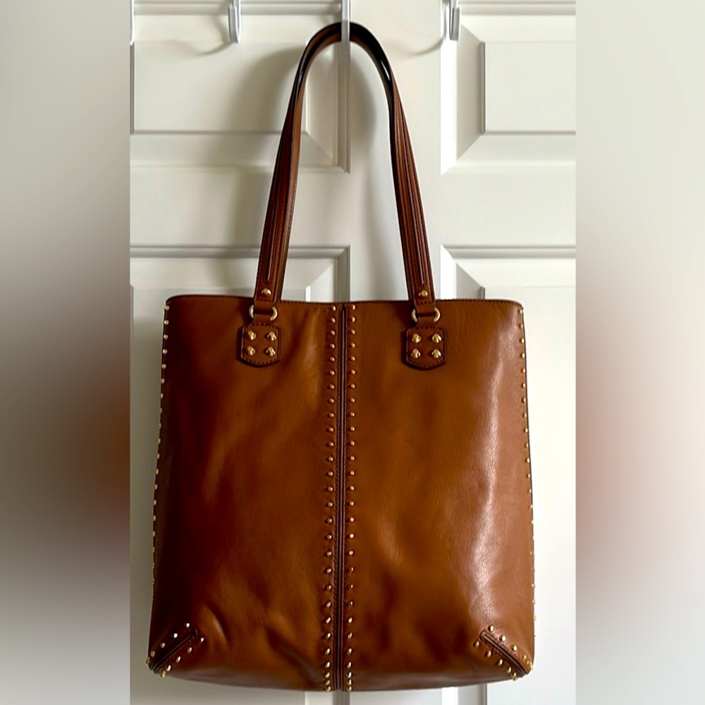 Michael Kors Astor studded Leather Tote Bag